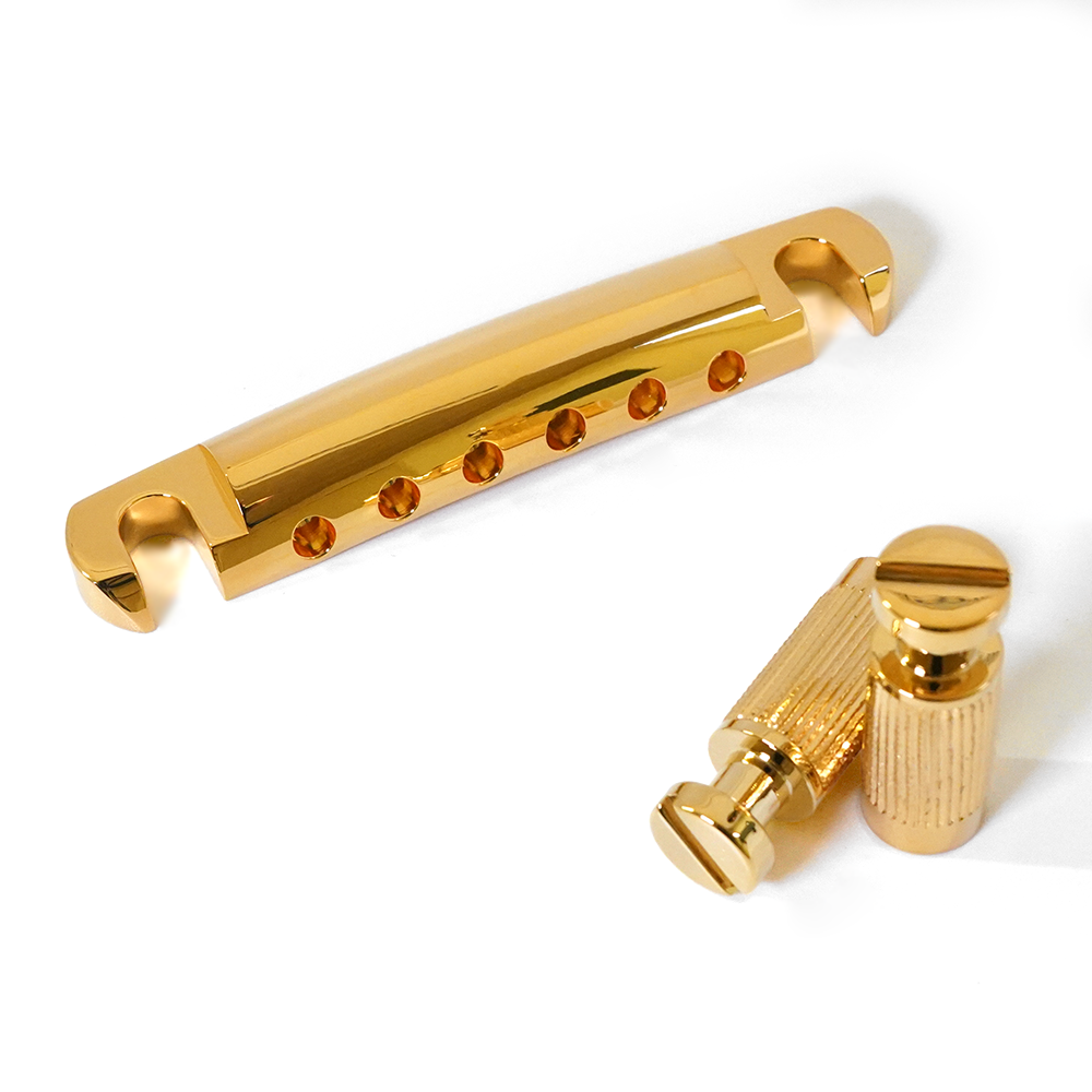 ABM - ABM3020GA ストップテイルピース ゴールド(アルミ製)