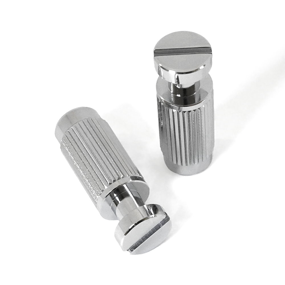 ABM - ABM302516C ストップテイルピース用スタッド/アンカーセット クローム(インチ規格)