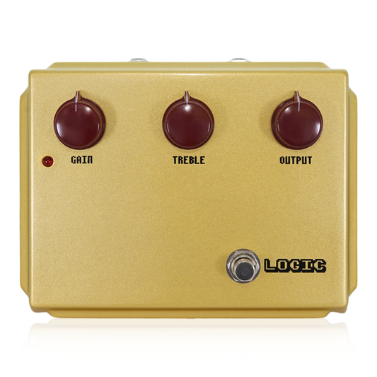 Gravity Waves / LOGIC Overdrive Pedal Gold