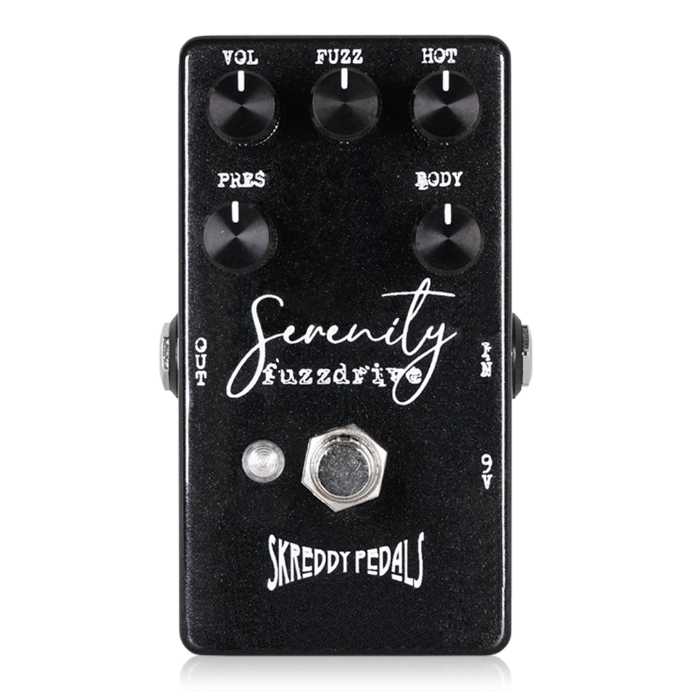 Skreddy Pedals - Serenity Fuzzdrive – LEP INTERNATIONAL Skreddy Pedals - Serenity Fuzzdrive – LEP INTERNATIONAL