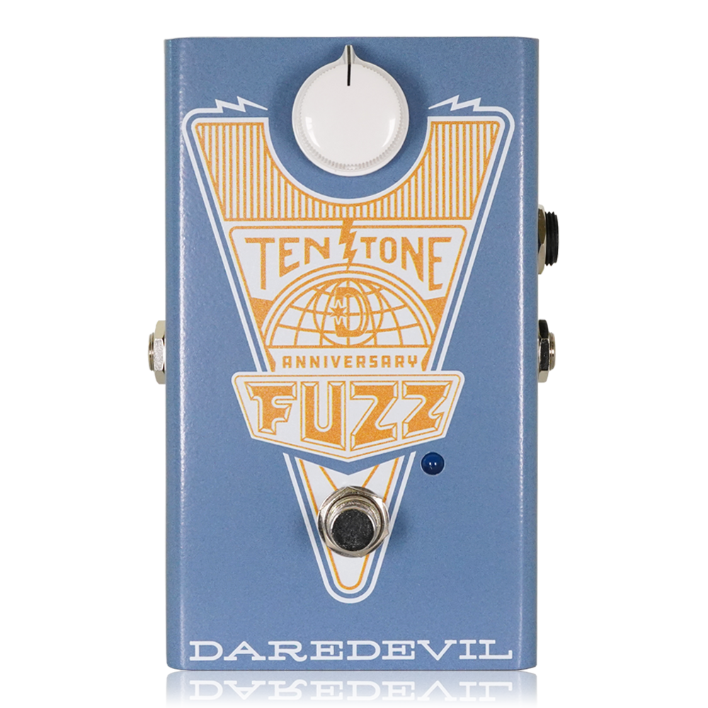 Daredevil Pedals - Ten Tone Anniversary Fuzz – LEP INTERNATIONAL Daredevil Pedals - Ten Tone Anniversary Fuzz – LEP INTERNATIONAL