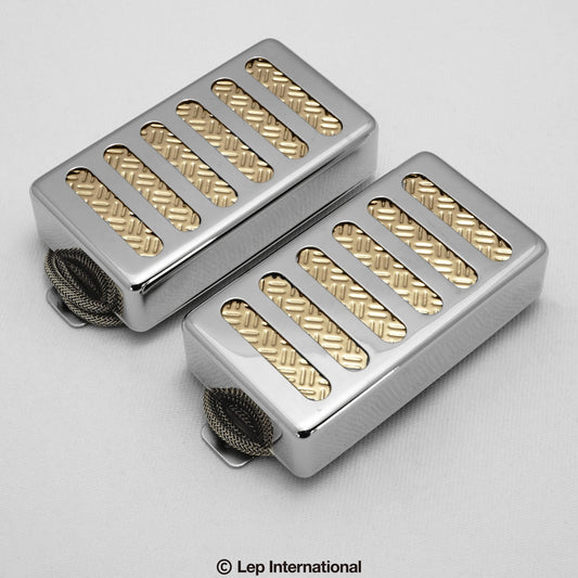 Righteous Sound Pickups/21:21 Set Nickel Cover / Gold Foil