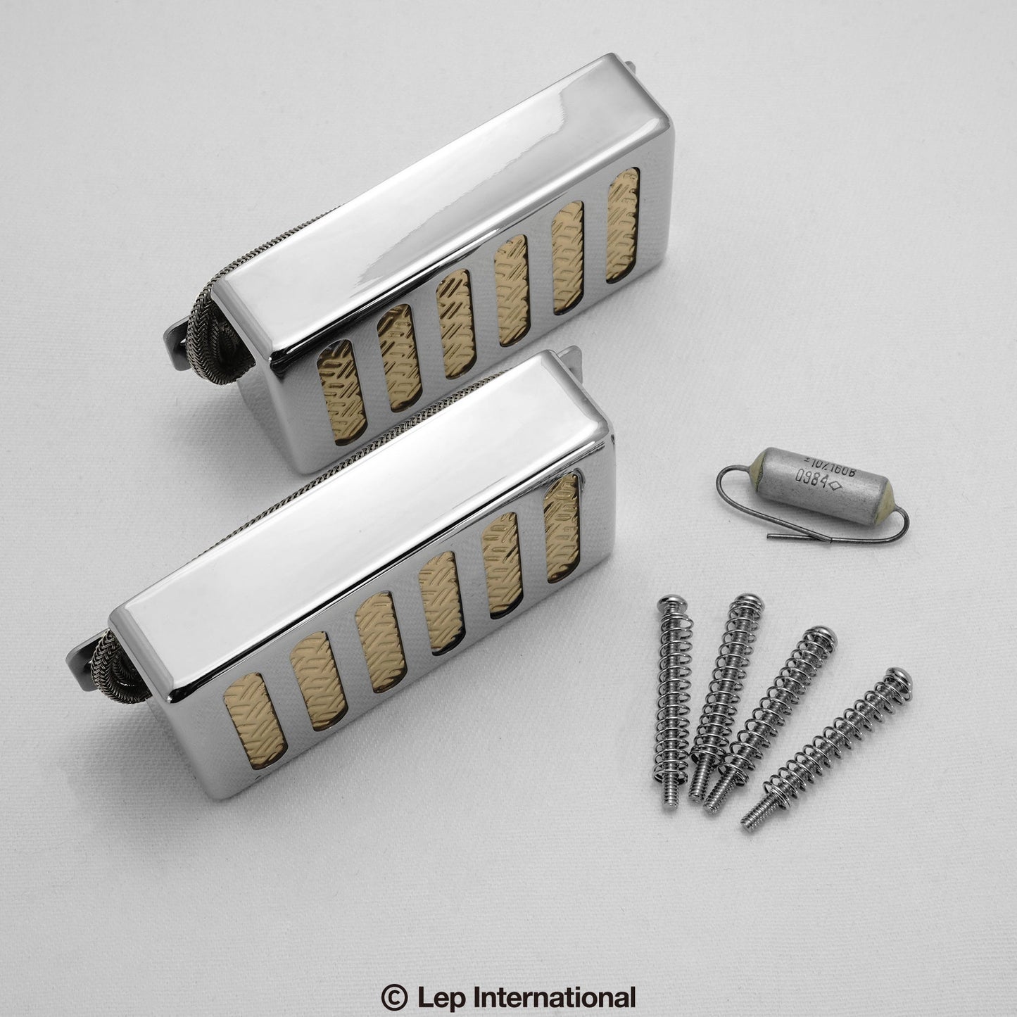 Righteous Sound Pickups - 21:21 Set Nickel Cover / Gold Foil