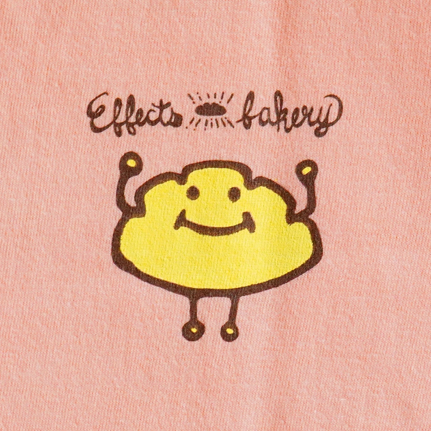 Effects Bakery/Cream Pan Tシャツ クリームパンピンク