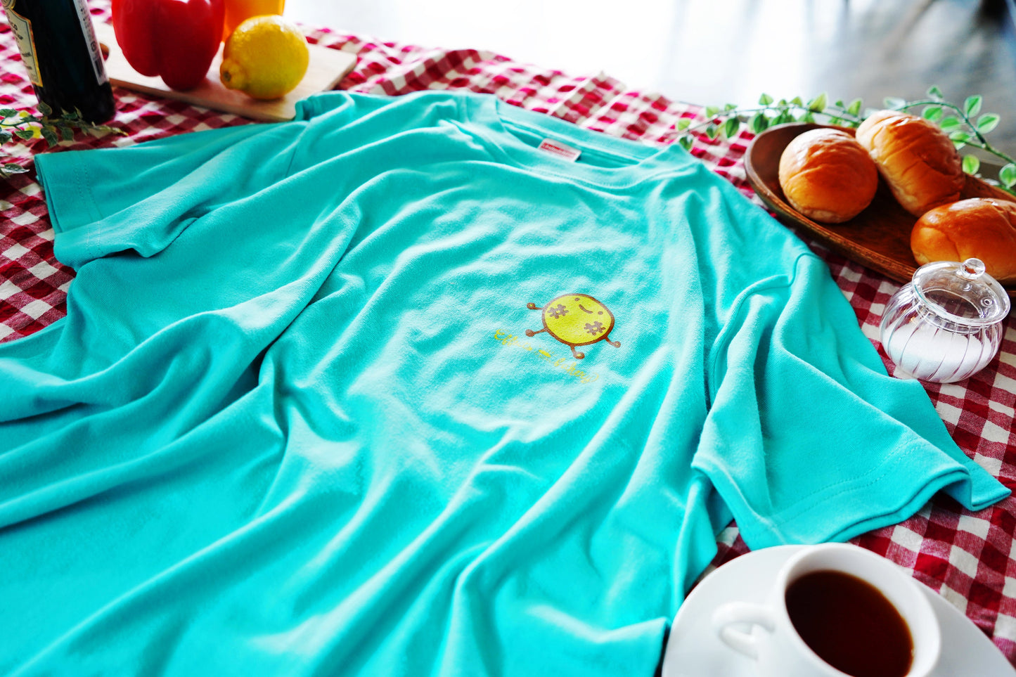 Effects Bakery - Melon Pan Tシャツ メロンパングリーン