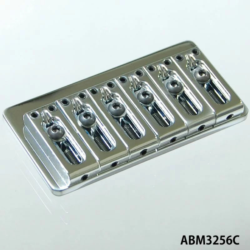 ABM/ABM3256C ハードテイルブリッジ(6弦ギター用）クローム – LEP