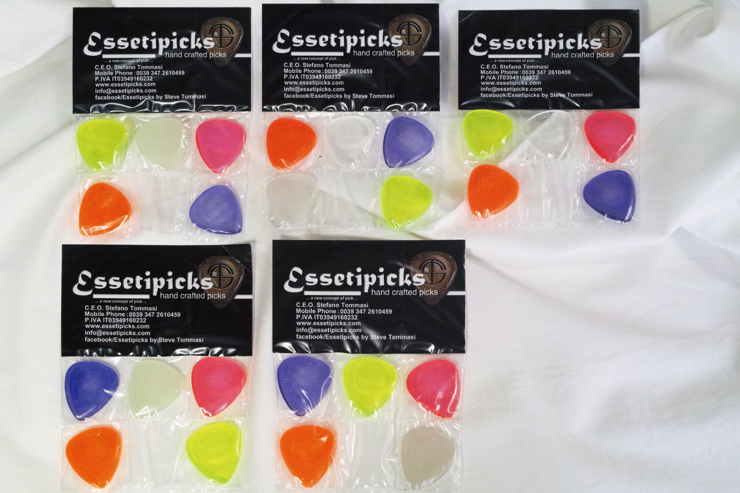 Essetipicks - ZIRIYAB Mix Pack Clear