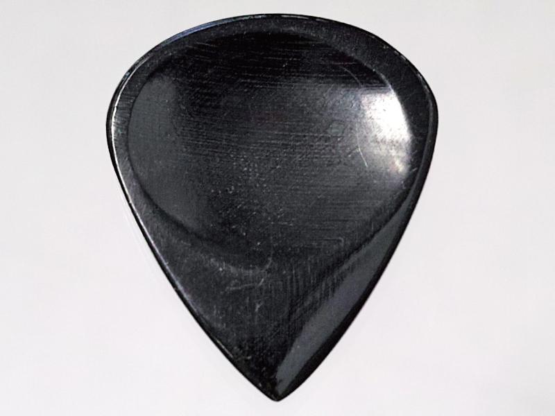 Animals Pedal - Wild Picks (CHR-JP-DD-BK) Cow Horn Jazz Pick Double Dent Black