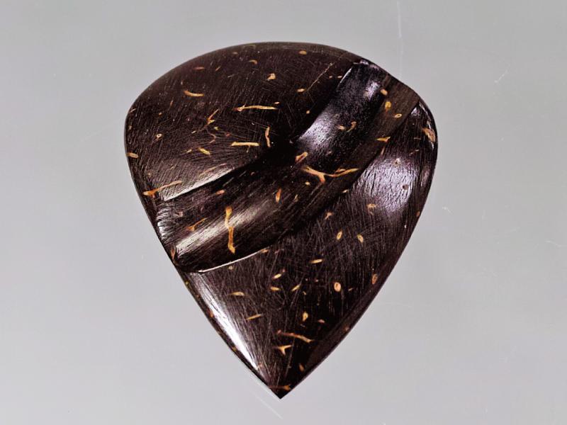 Animals Pedal - Wild Picks (CO-TD-DD-BR-3.0) Coconut Tear Drop Double Dent Brown 3mm