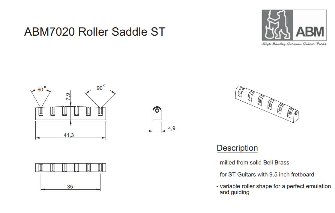 ABM - ABM7020 ローラーナット