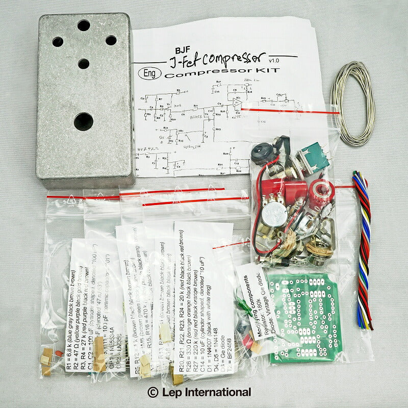 Moody Sounds - BJF JFET Compressor DIY Kit