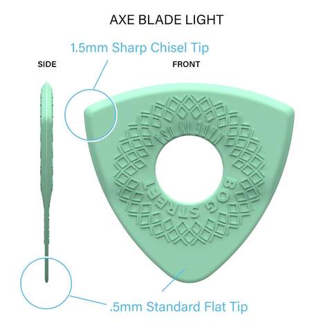 BOG STREET - AXE BLADE LIGHT: SMOOTH-EDGE 6-pack