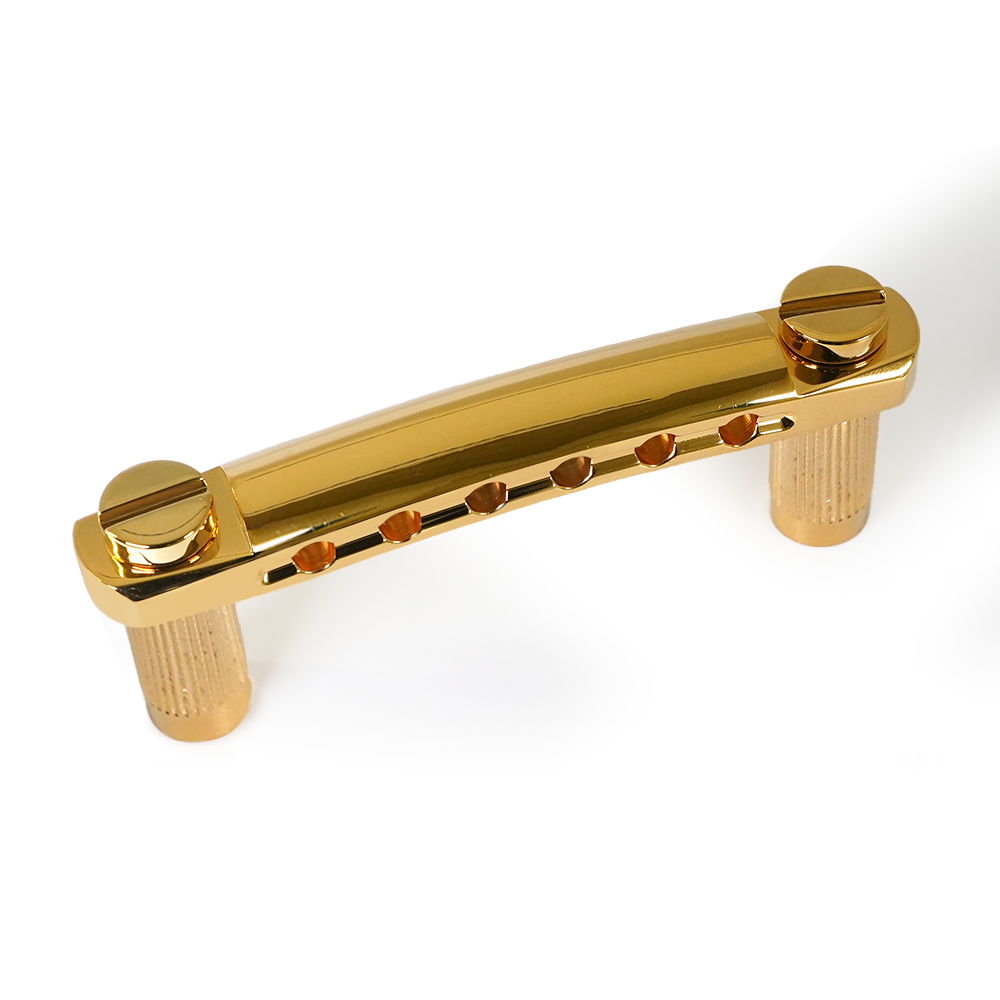 ABM - ABM3020GA　ストップテイルピース ゴールド（アルミ製）