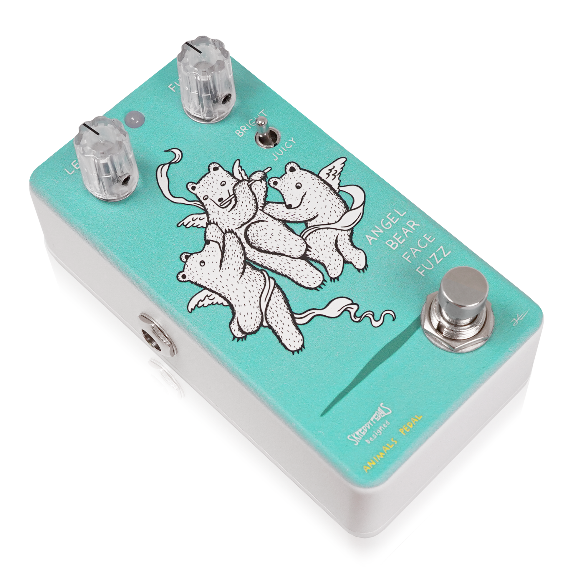 Animals Pedal - ANGEL BEAR FACE FUZZ – LEP INTERNATIONAL Animals Pedal - ANGEL BEAR FACE FUZZ – LEP INTERNATIONAL