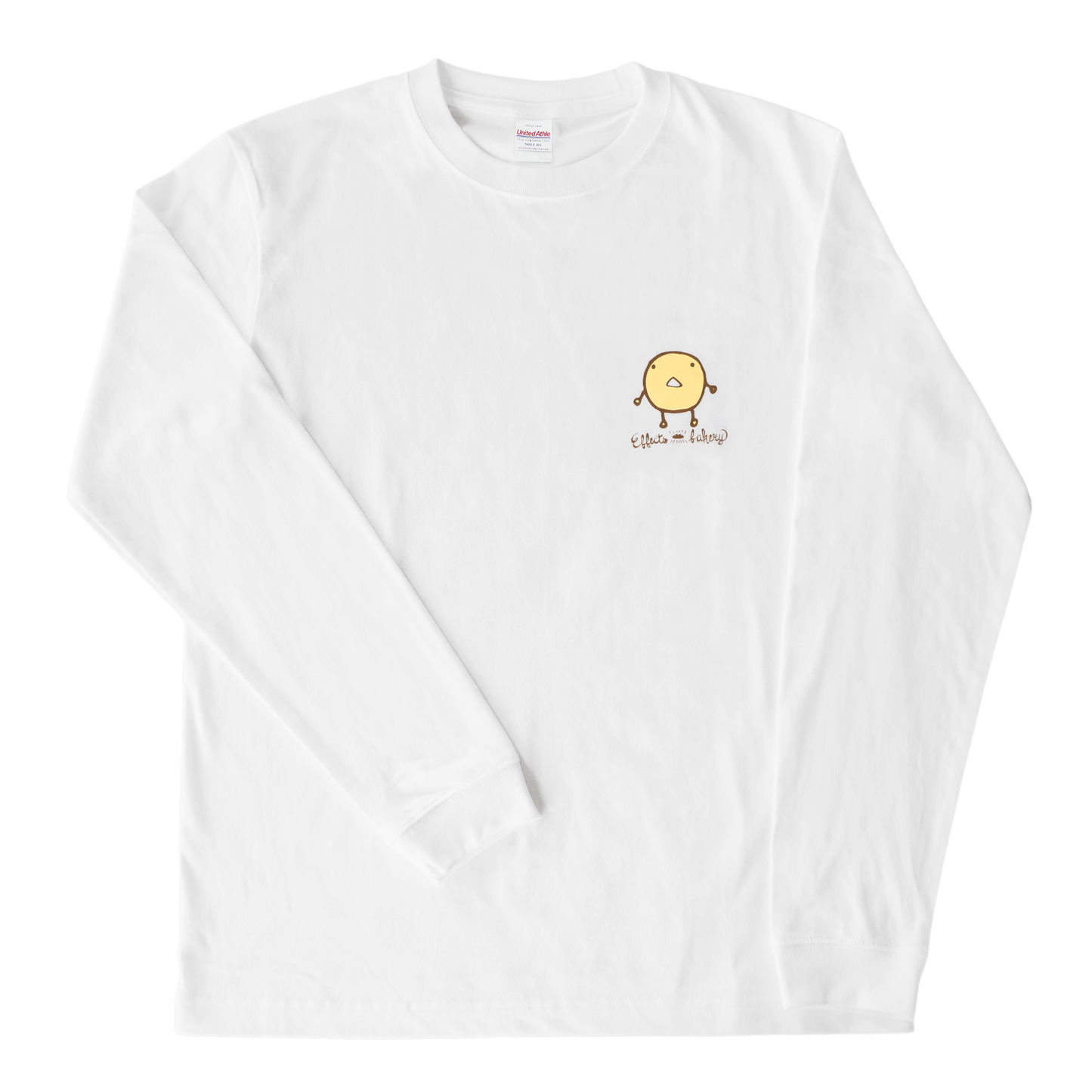 Effects Bakery - Bagel 長袖 Tシャツ ホワイト