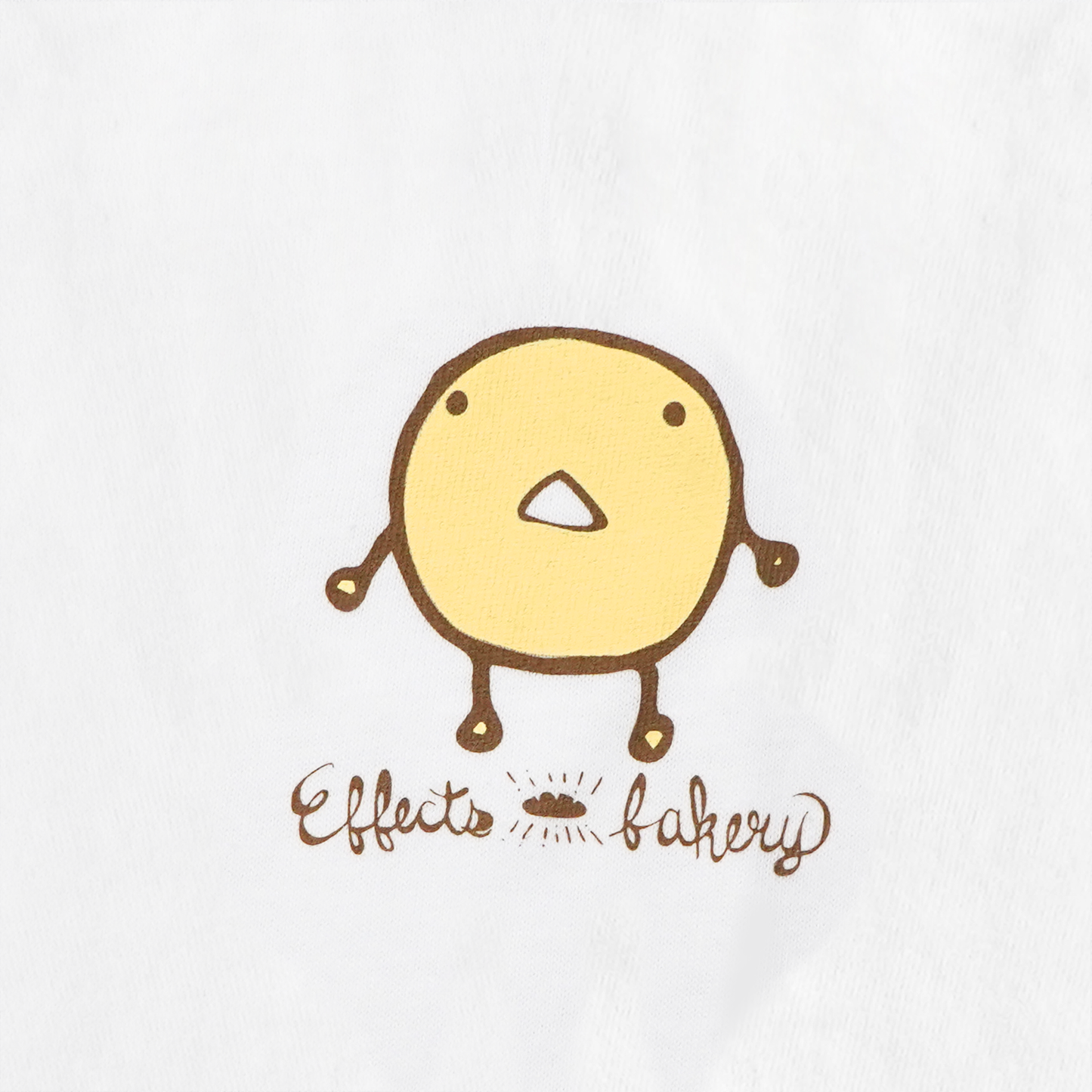 Effects Bakery - Bagel 長袖 Tシャツ ホワイト