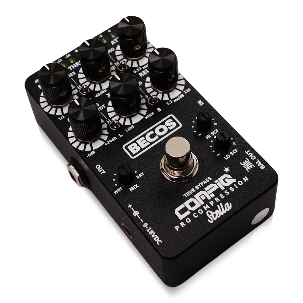 ギター BECOS CompIQ STELLA Pro Compressor MkII BECOS - CompIQ STELLA Pro Compressor MkII with DITOS – LEP