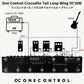 One Control / Crocodile Tail Loop Wing OC10W