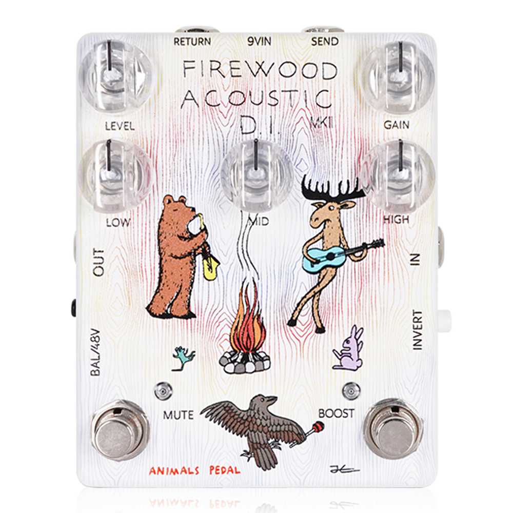 Animals Pedal - Firewood Acoustic D.I. MKII – LEP INTERNATIONAL Animals Pedal - Firewood Acoustic D.I. MKII – LEP INTERNATIONAL