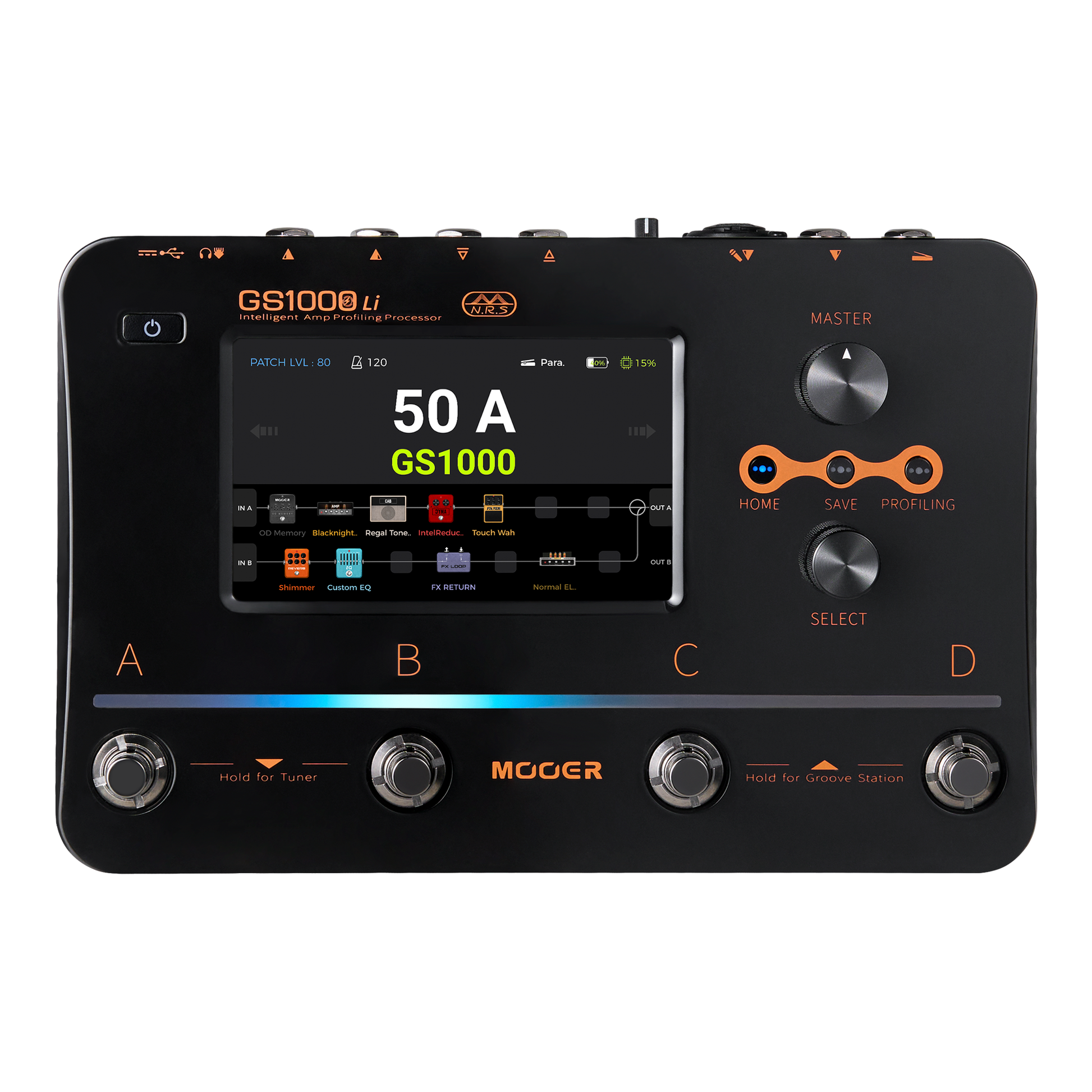 MOOER GS1000 マルチエフェクター Mooer - GS1000 – LEP INTERNATIONAL