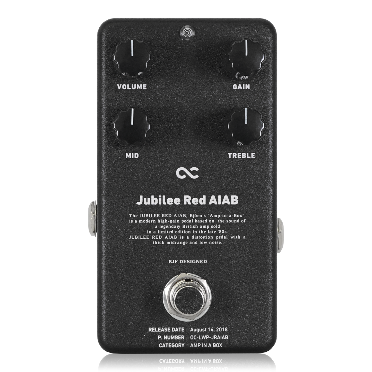 One Control / LWP Series Jubilee Red AIAB Solder Free Pedal Kit