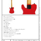 Lap Axe  / LA-TELE Red