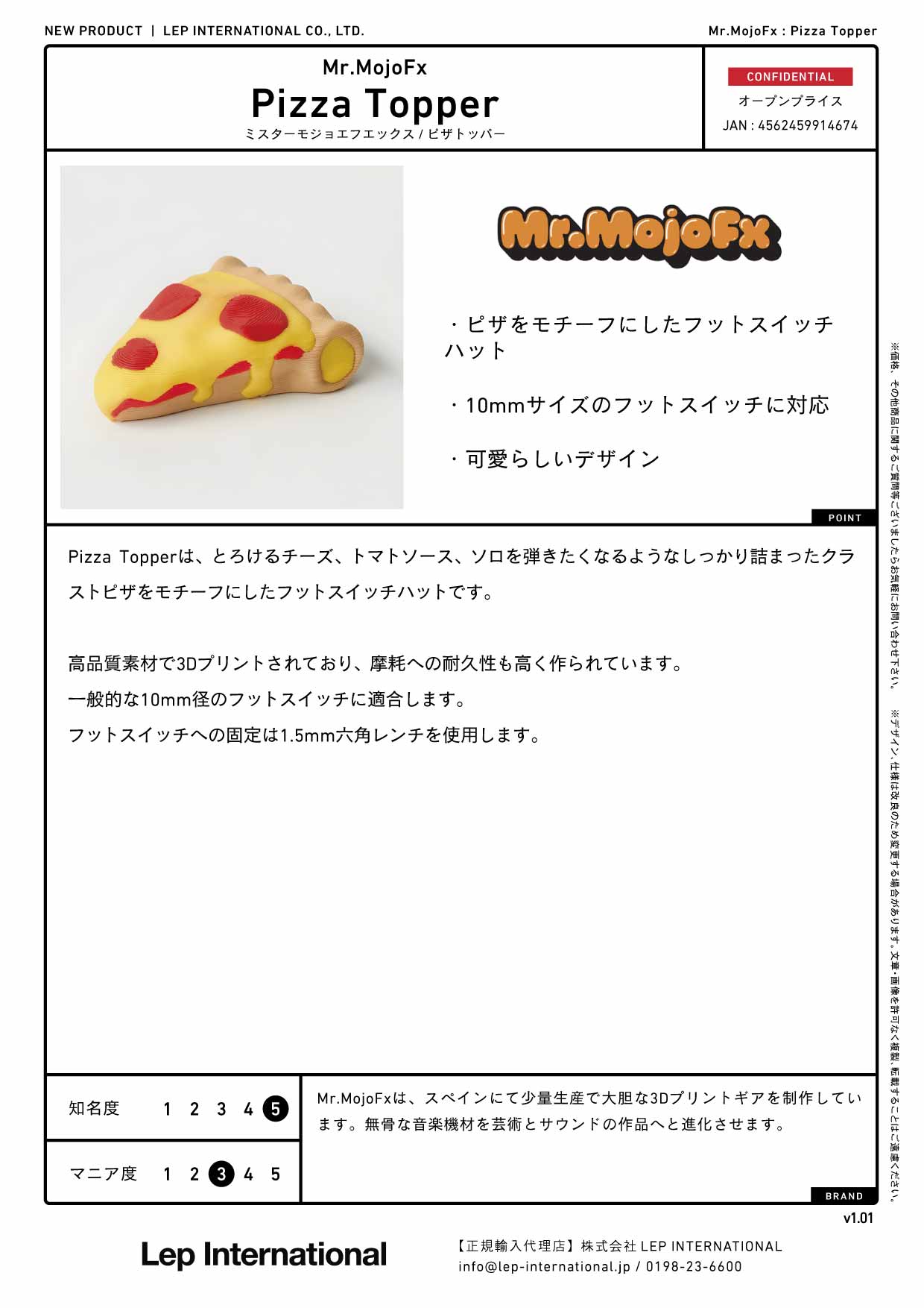 Mr.MojoFx - Pizza Topper