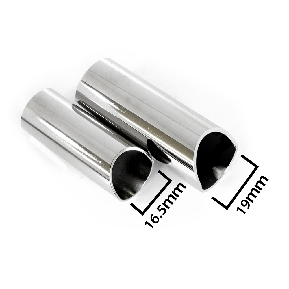 The Rock Slide - Nickel Plated Slide