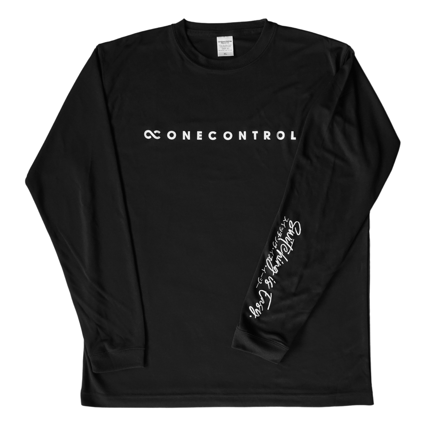 One Control / ロゴロングTシャツ ブラック