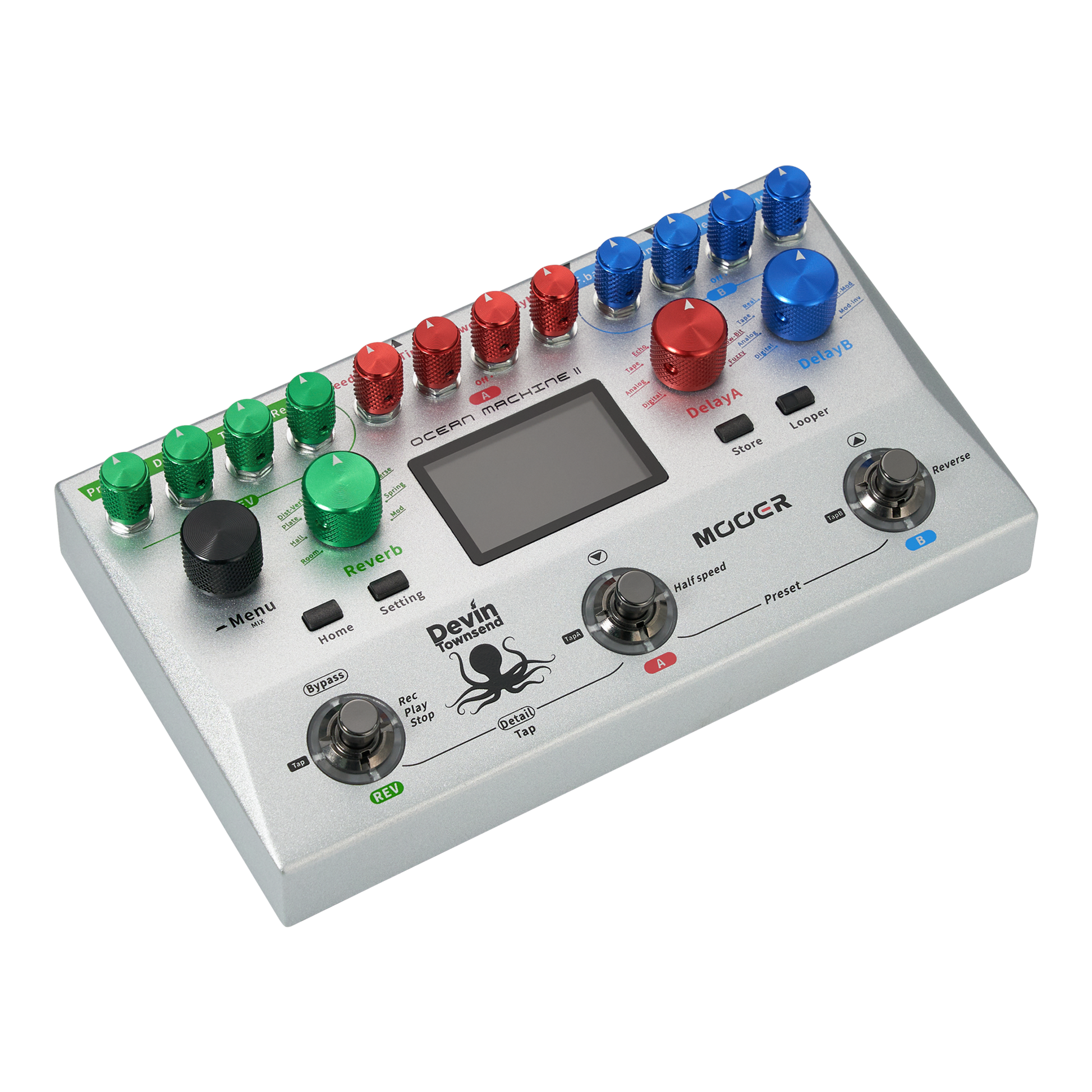Mooer - Ocean Machine II – LEP INTERNATIONAL Mooer - Ocean Machine II – LEP INTERNATIONAL
