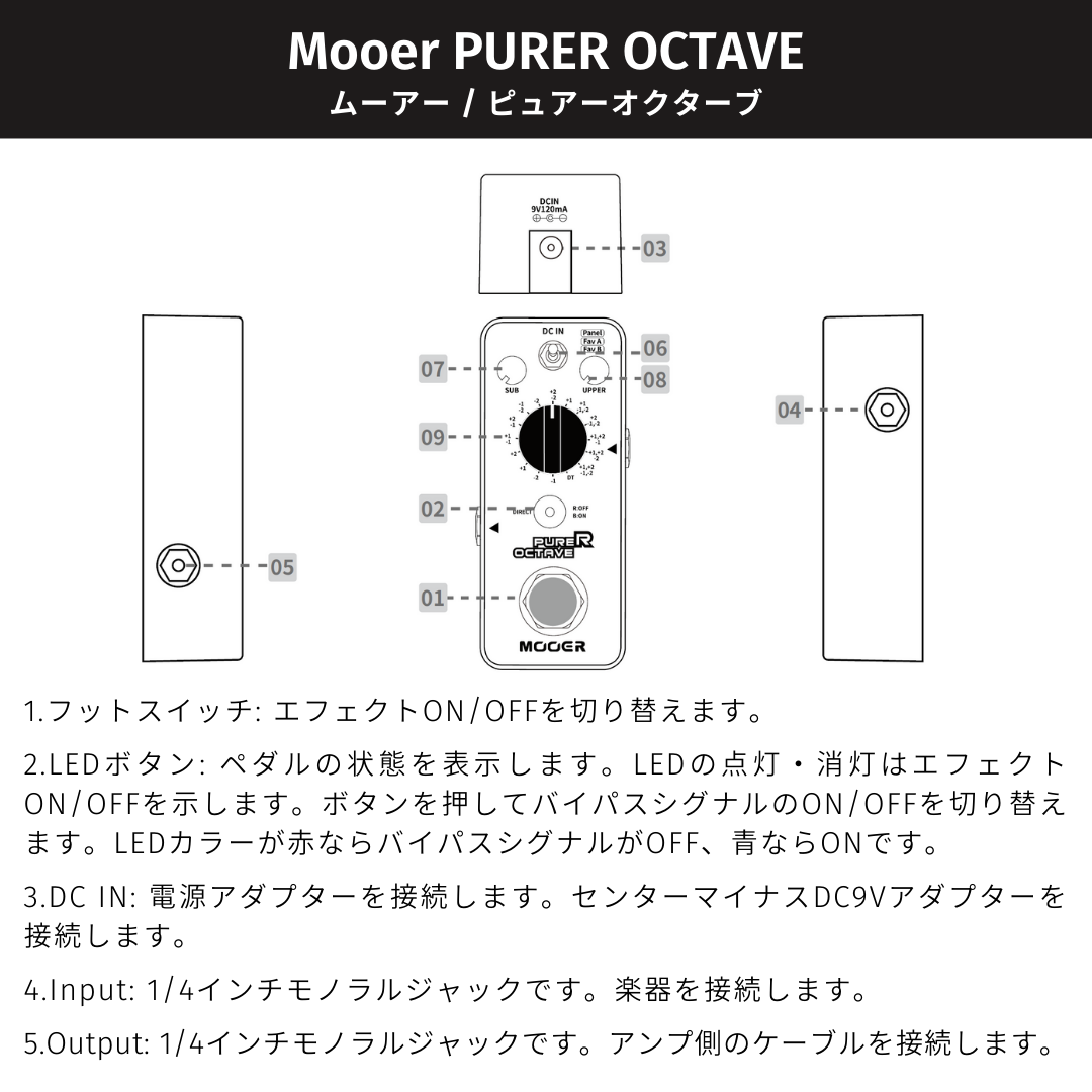 Mooer / PURER OCTAVE
