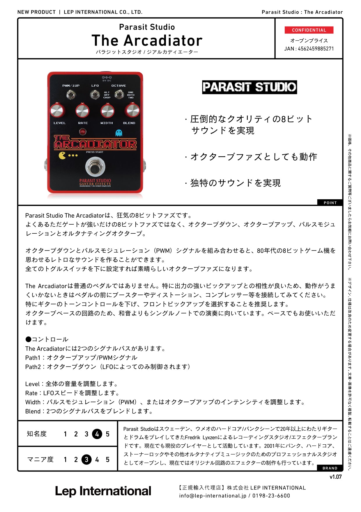 Parasit Studio - The Arcadiator