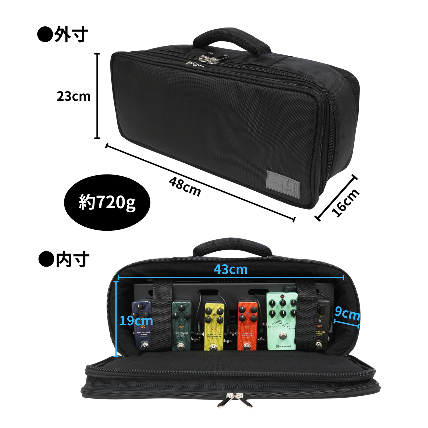 One Control - Pedal Board Bag for PBS4014