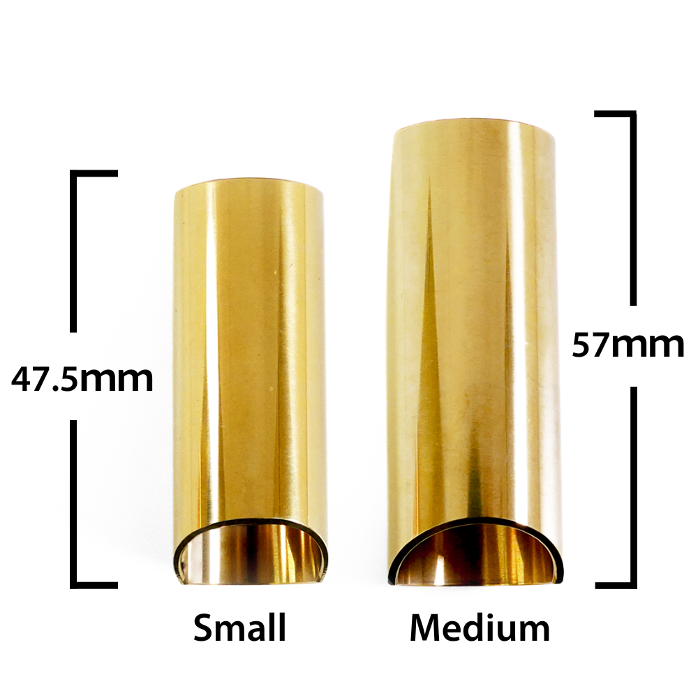The Rock Slide - Polished Brass Slide