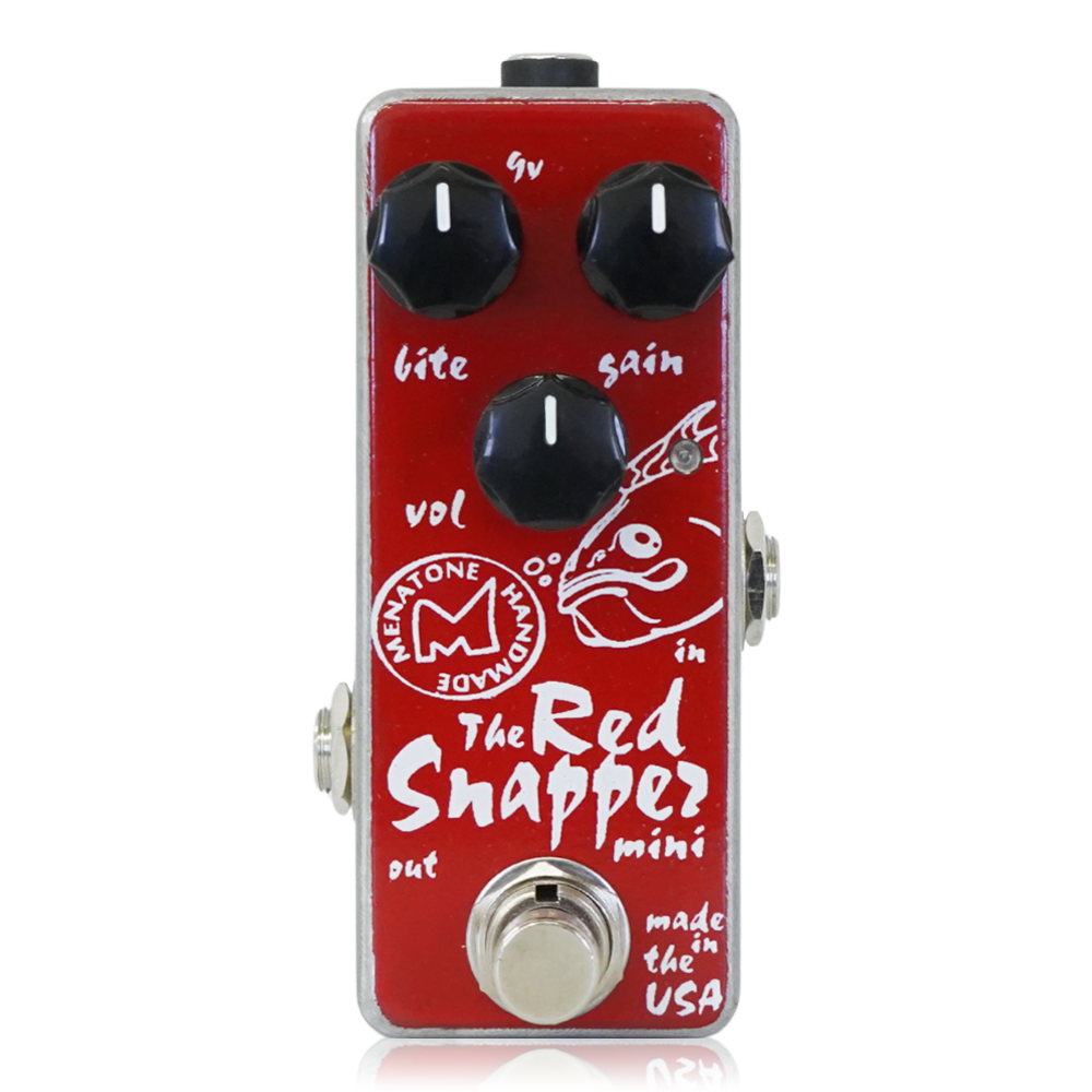 Red Snapper Mini エフェクター Menatone - Red Snapper Mini – LEP INTERNATIONAL
