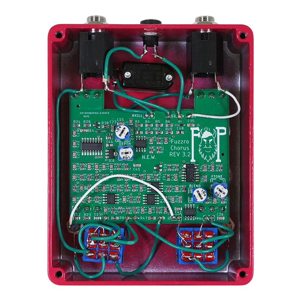 Fuzzrocious Pedals - TYRANNOCHORUS