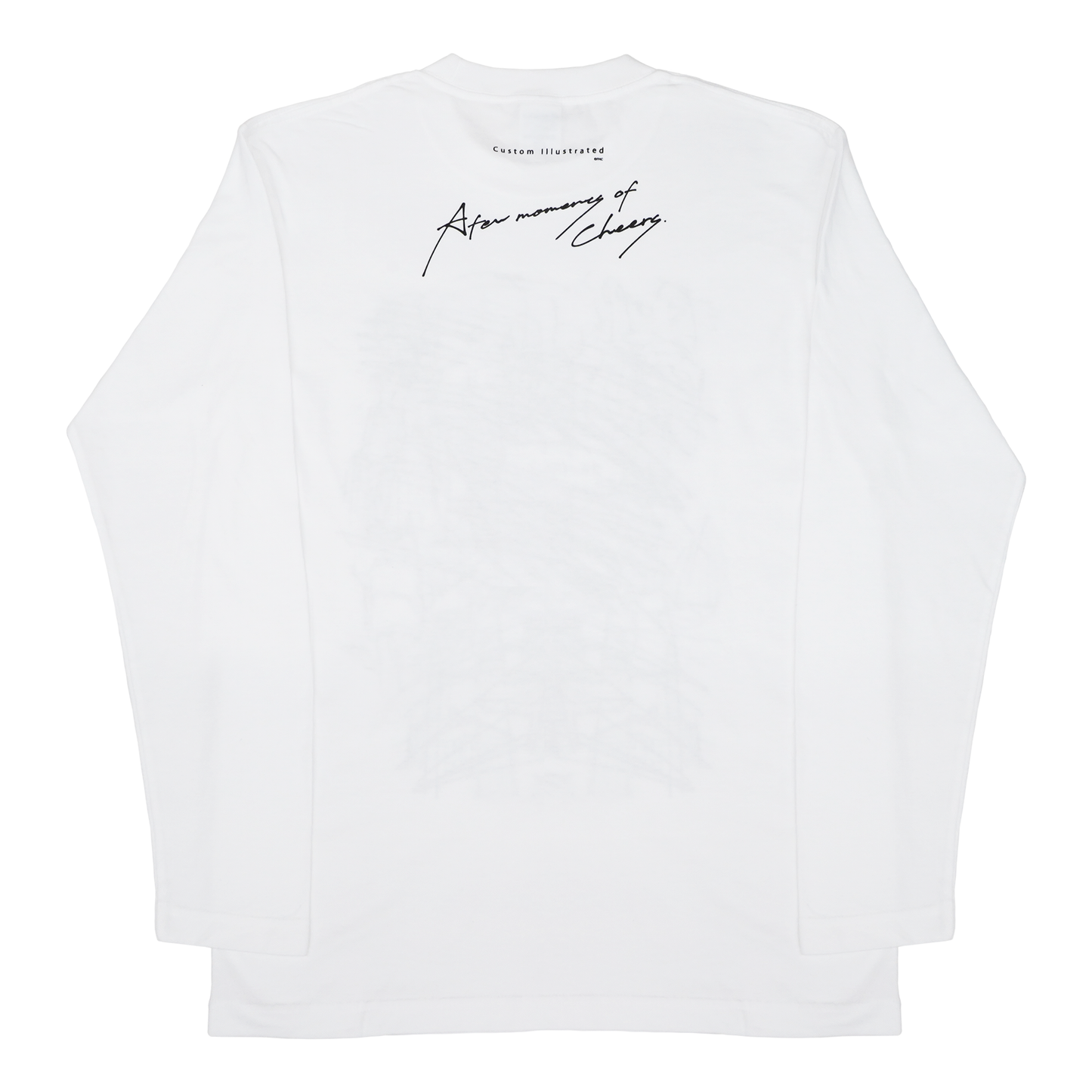 【受注生産】Custom Illustrated - 数分間のエールを 才能って何だ？ Tシャツ ホワイト