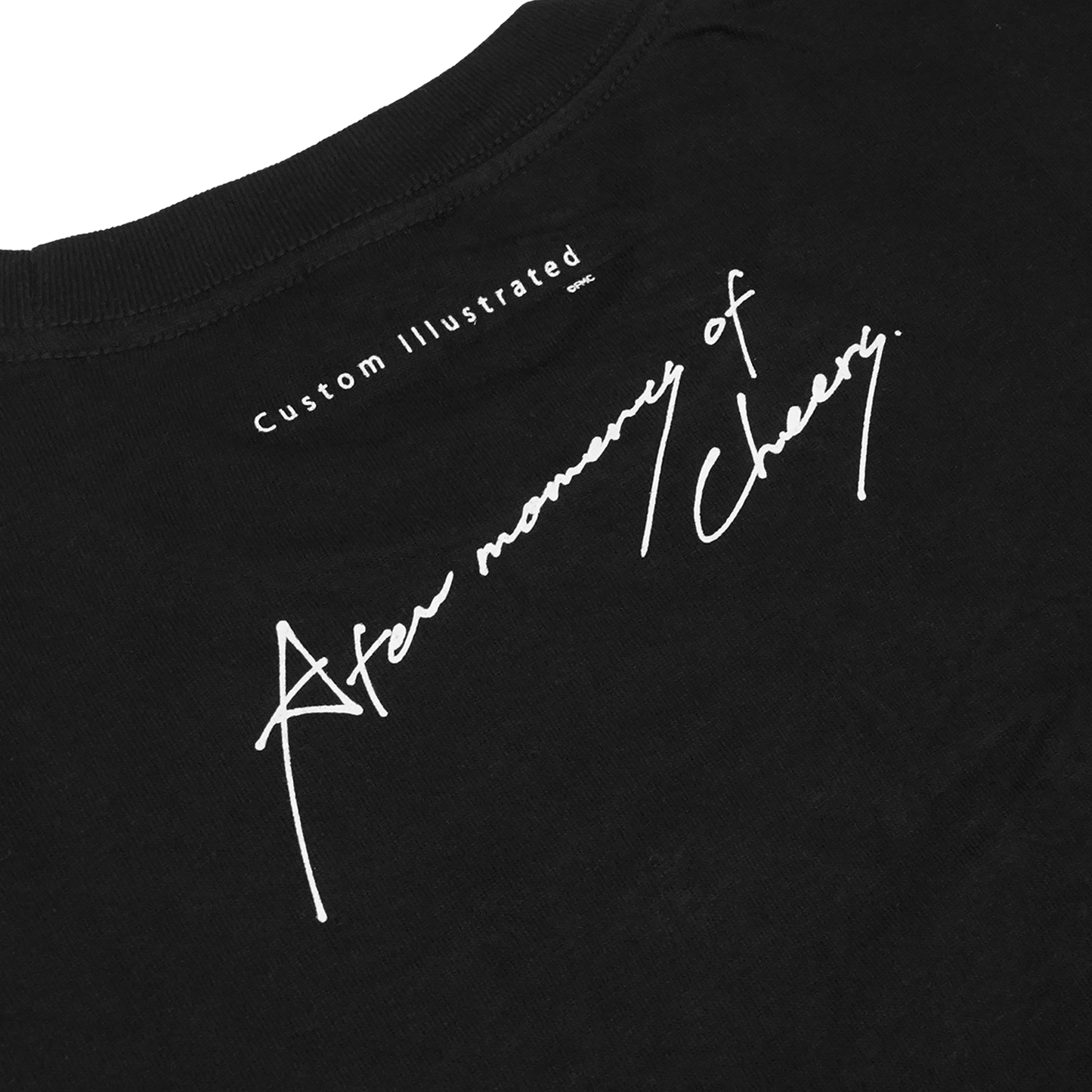 【受注生産】Custom Illustrated - 数分間のエールを 才能って何だ？ Tシャツ ブラック