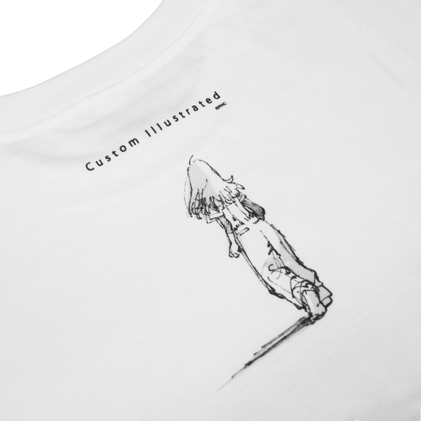 【受注生産】Custom Illustrated - 数分間のエールを 未明 Tシャツ