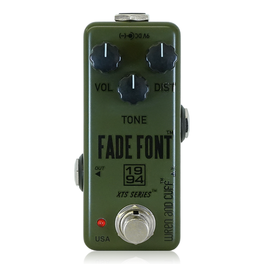 Wren and Cuff - XTS Fade Font '94