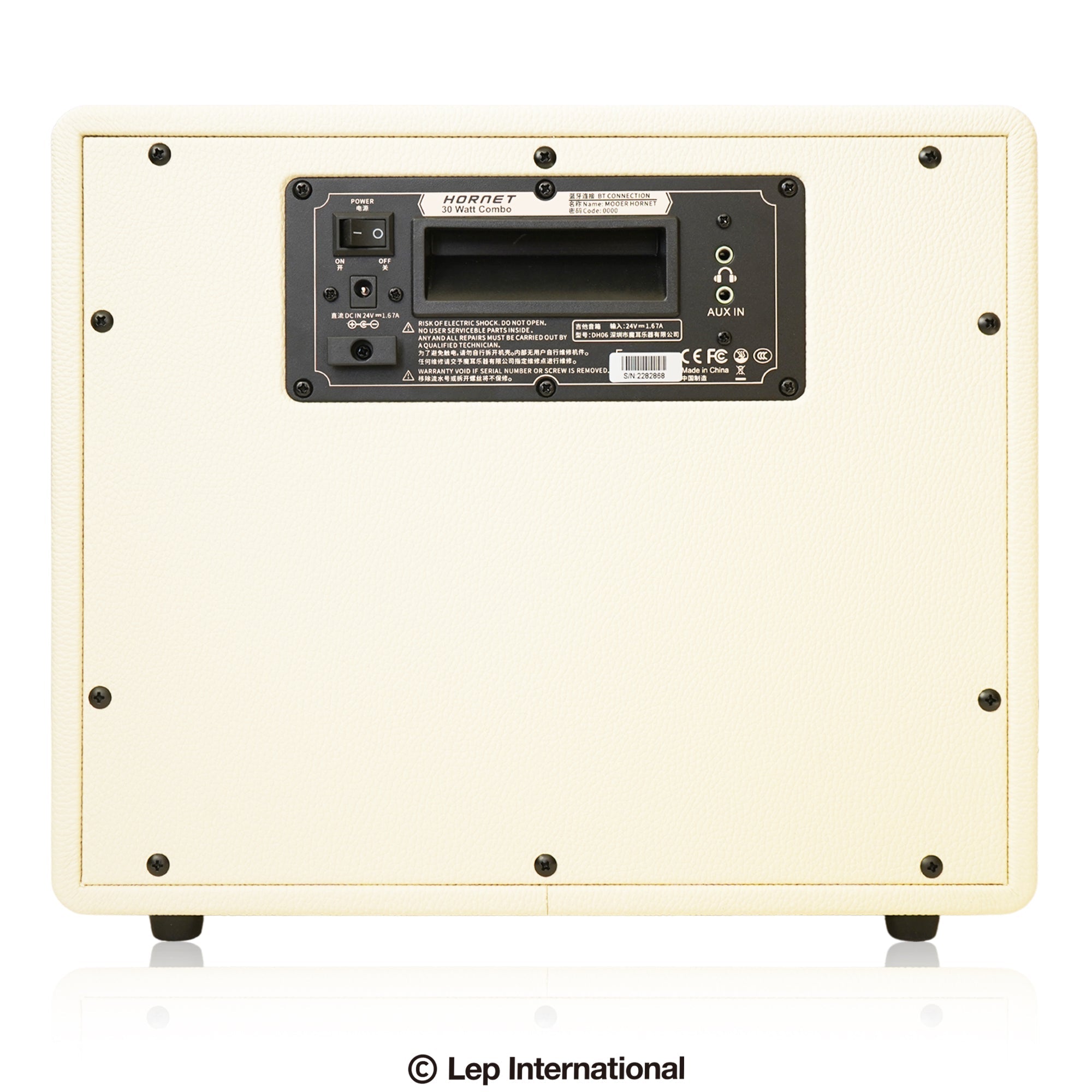 Mooer/Hornet 30W White – LEP INTERNATIONAL