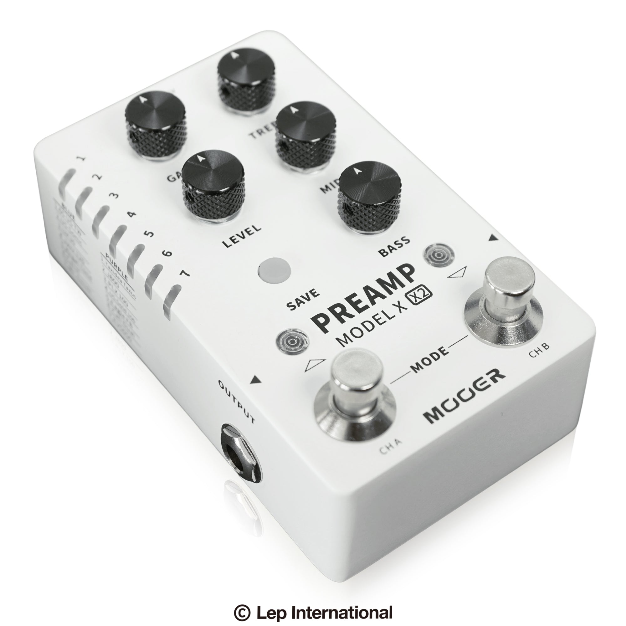 Mooer/PREAMP MODEL X2 – LEP INTERNATIONAL