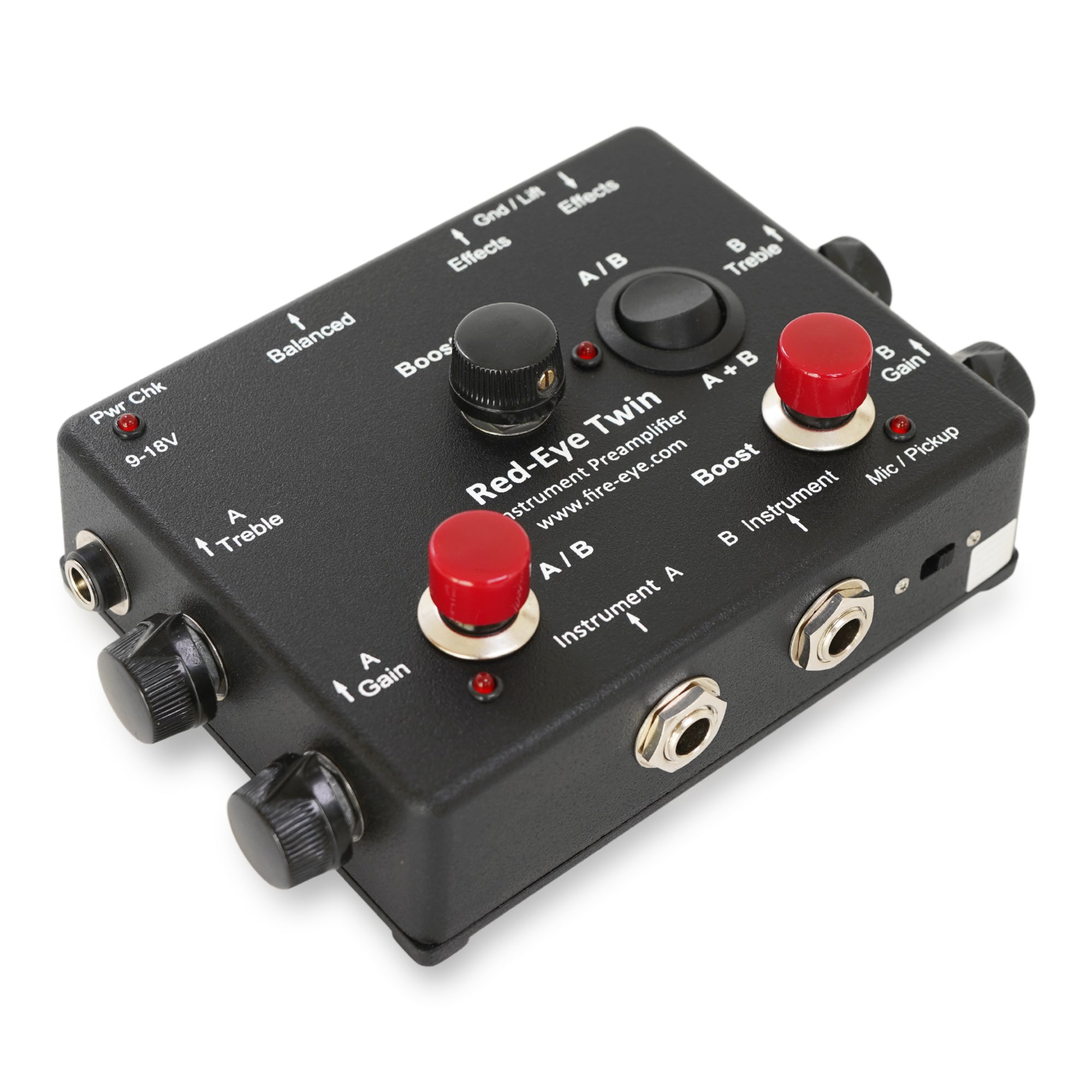 Fire-Eye/Red-Eye Twin Instrument Preamplifier – LEP INTERNATIONAL