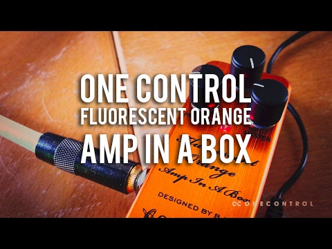 箱・取説付属one control Orange Amp In A Box