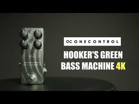 One Control/HOOKER'S GREEN BASS MACHINE 4K – LEP INTERNATIONAL