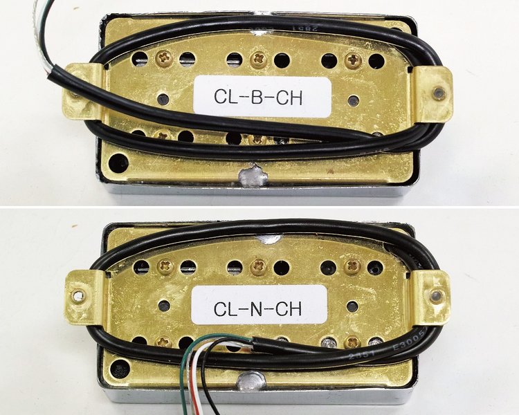 Railhammer Pickups/Cleancut Chrome Set