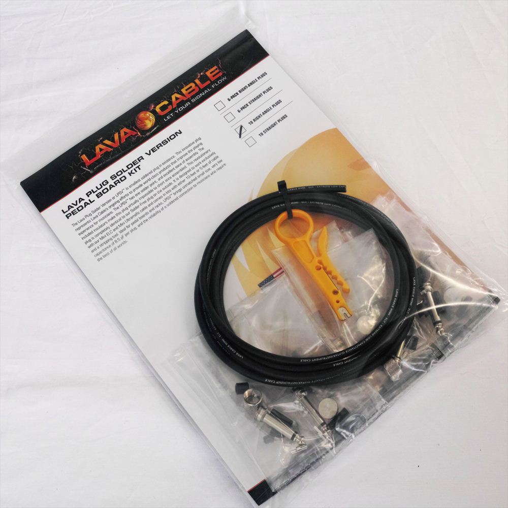 Lava Cable/Soldered Mini Plug Kit (L字型プラグ×10)