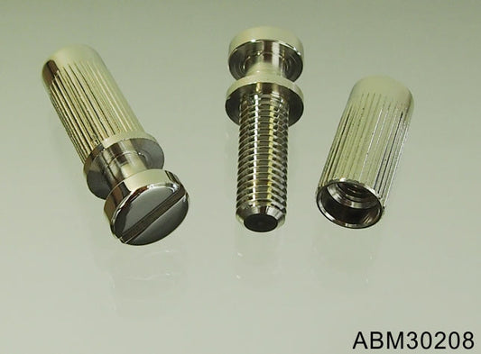 ABM/ABM30208Gaged　ストップテイルピース用スタッド/アンカーセット　ゴールドエイジド加工（ミリ規格）