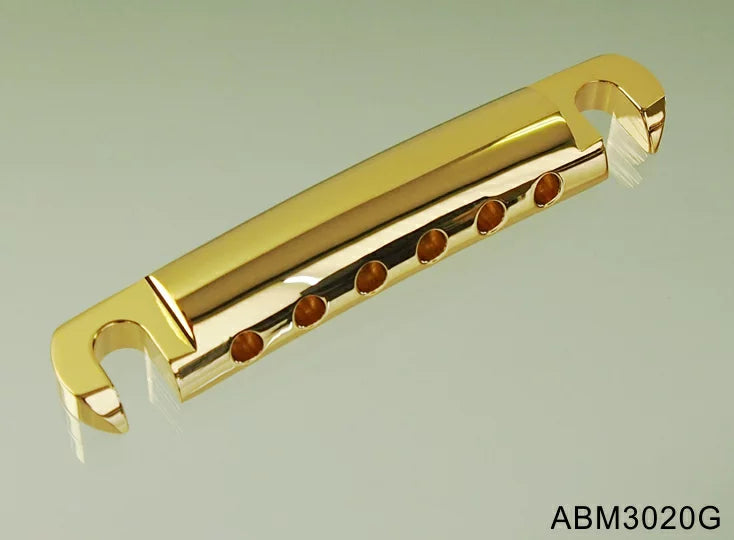 ABM/ABM3020G ストップテイルピース ゴールド（ベルブラス製）