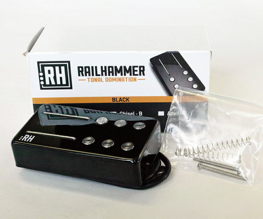 Railhammer Pickups/Chisel Black Set